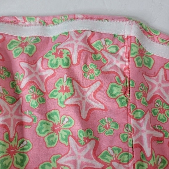 Vineyard Vines strapless dress Size 4 Coral pInk Starfish seaside - Picture 5 of 10